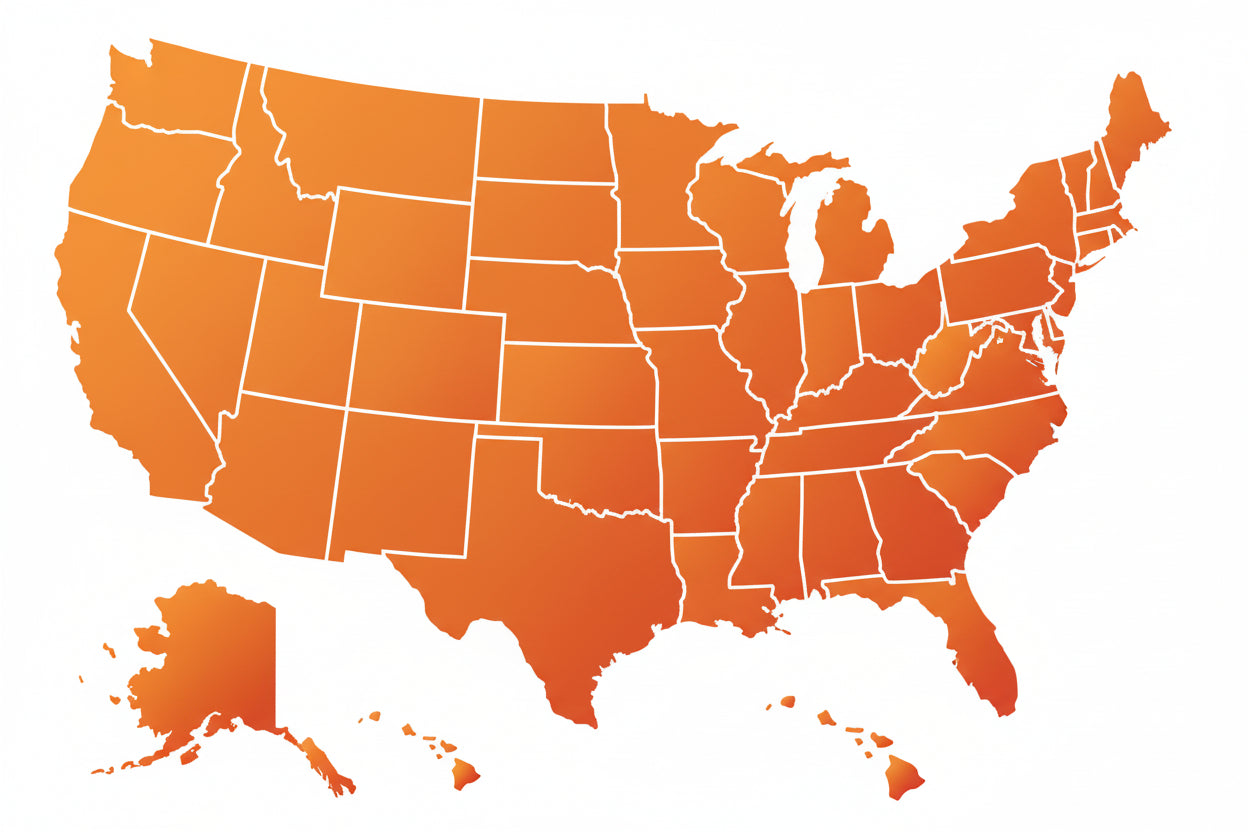 OTR nationwide coverage map