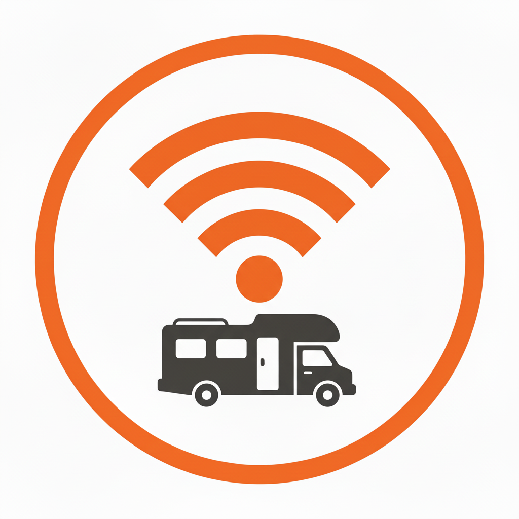 OTR Mobile Travel WiFi Plan Icon - Portable Internet for RVs and Trucks