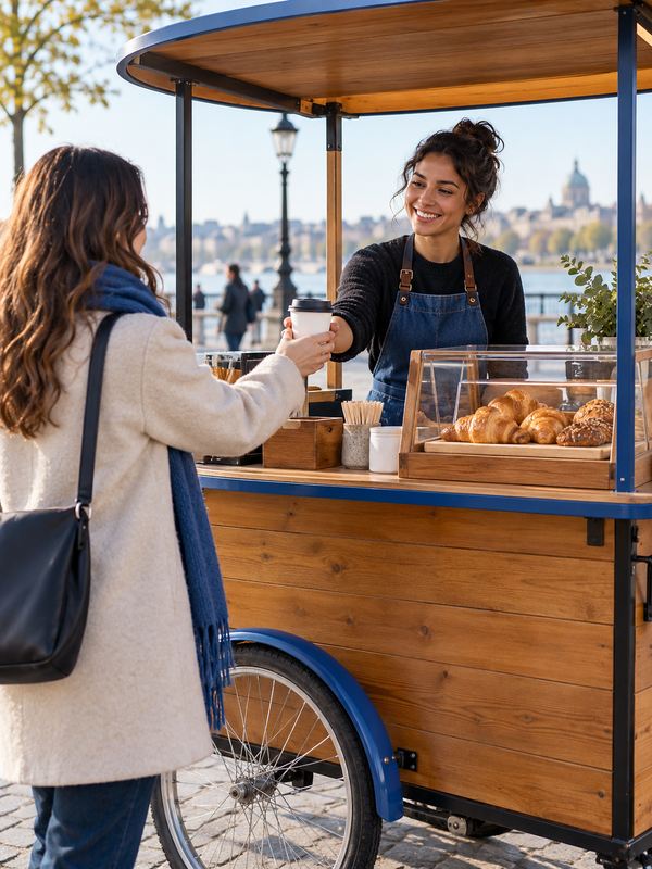 Coffee carts and drink stands