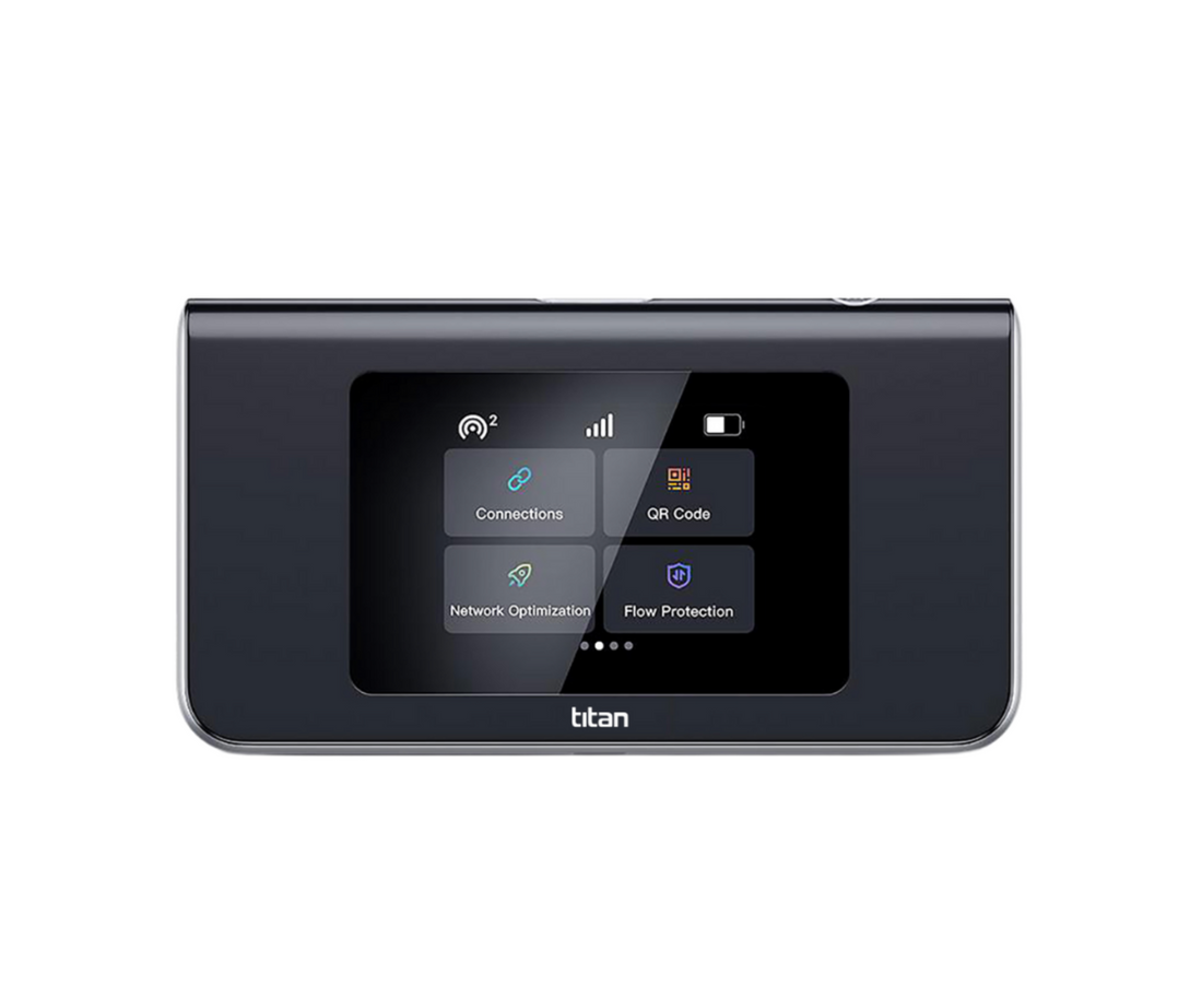 OTR Mobile Titan 4G Portable WiFi Hotspot - Front View